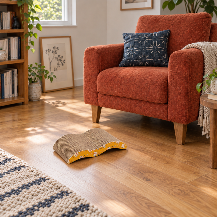 Neko Sofa — configuration photographiée mise en situation dans un intérieur d’inspiration japonaise