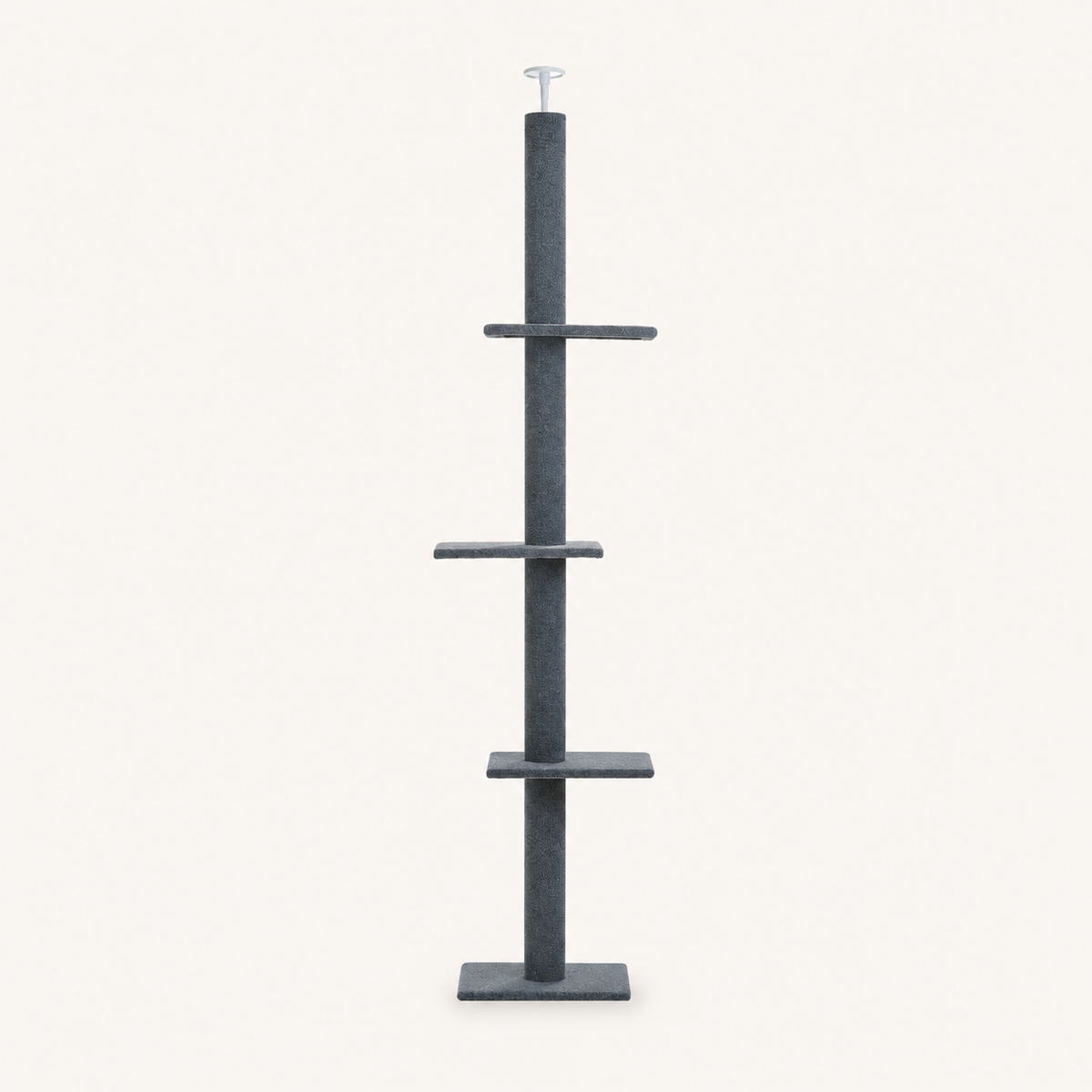 Neko Tenjo – Arbre à chat du sol au plafond réglable – Modèle B – Gris anthracite – photo principale