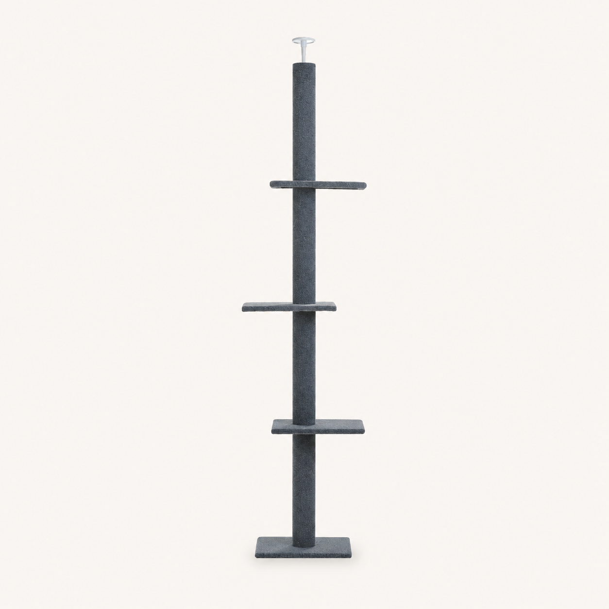 Neko Tenjo – Arbre à chat du sol au plafond réglable – Modèle B – Gris anthracite – photo principale