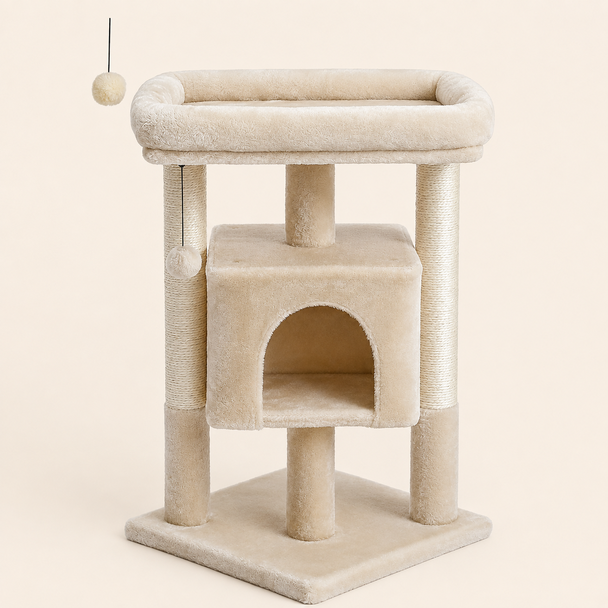Neko Yume – Modèle C – Beige – photo principale