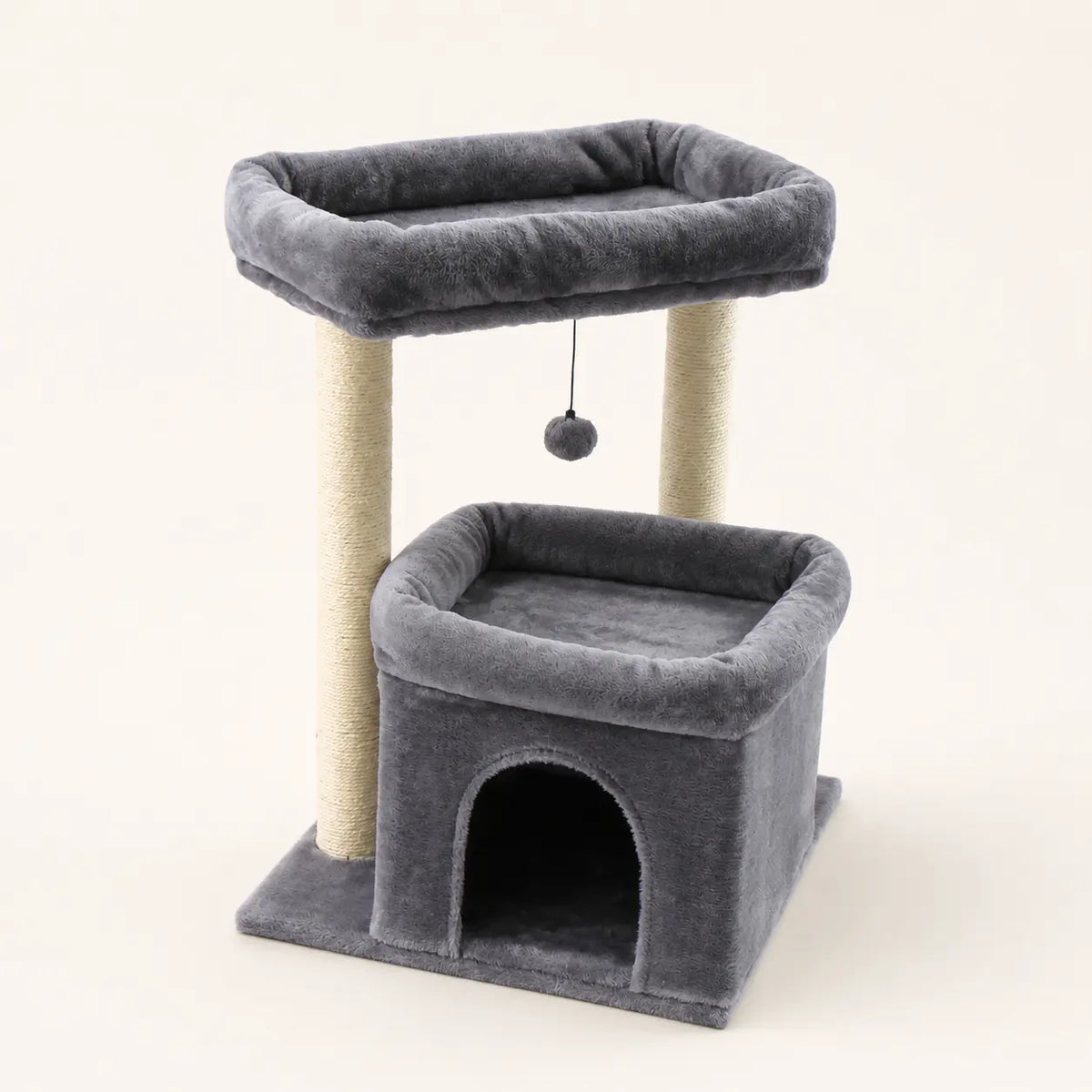 Neko Yume – Arbre à chat compact avec double perchoir