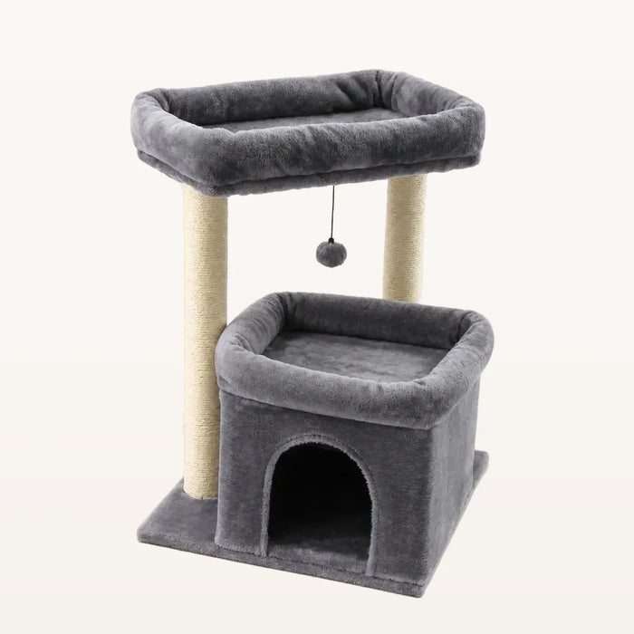 Neko Yume – Arbre à chat compact avec double perchoir